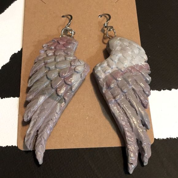 Handmade clay Angel wings ❤️ - Picture 1 of 2